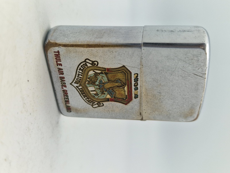 Zippo lighter - Thule Air Base 