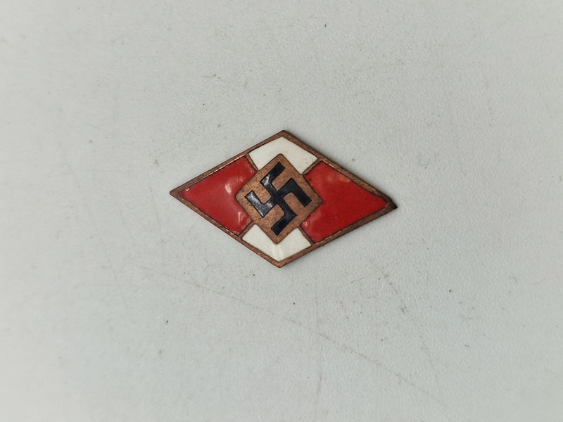 Tysk HitlerJugend diamant - Original????