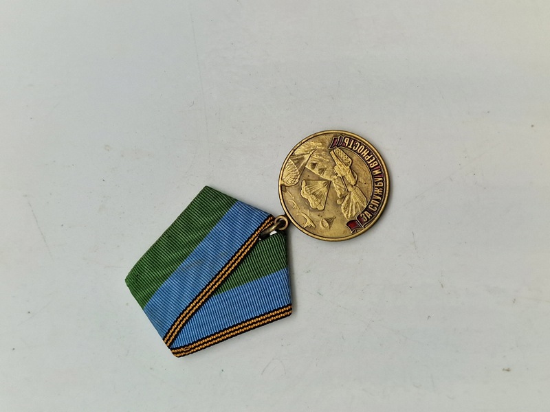 Original russisk medalje, sjælden i DK