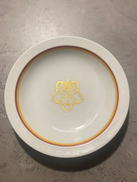 Original Royal Copenhagen skål - Danske Livregiment