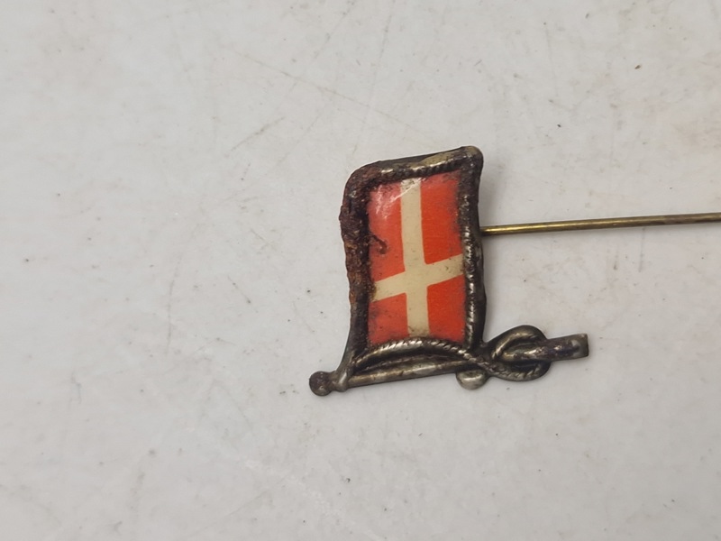 Original dansk national pin 