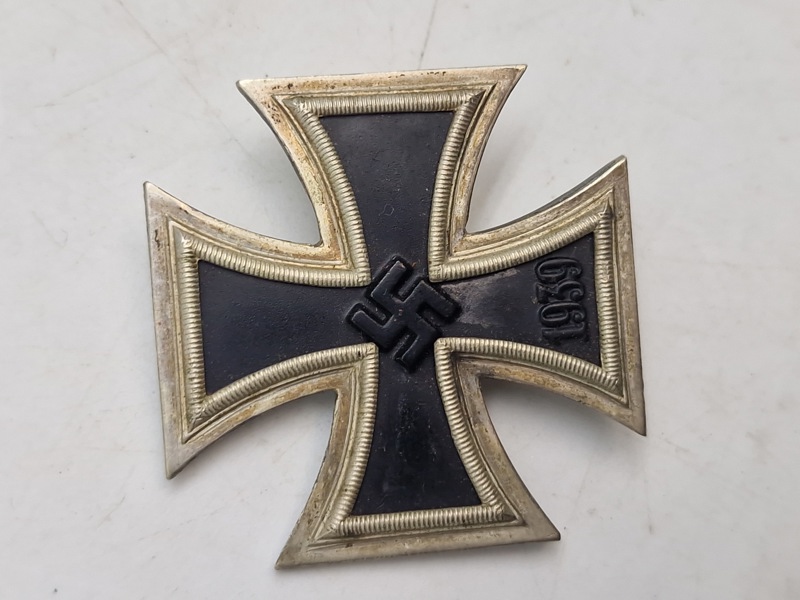 Originalt umærket W & L (Wächtler & Lange, Mittweida)   Iron cross 1.kl - ww2