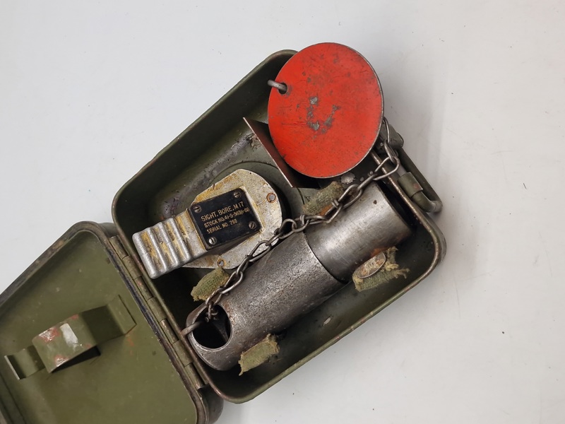 Original signalbore MI7 med kasse WW2