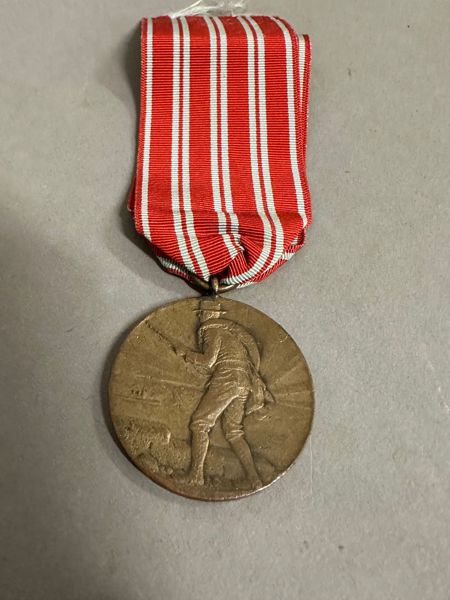 Original Medalje fra den spansk Amerikanske krig, sjælden 