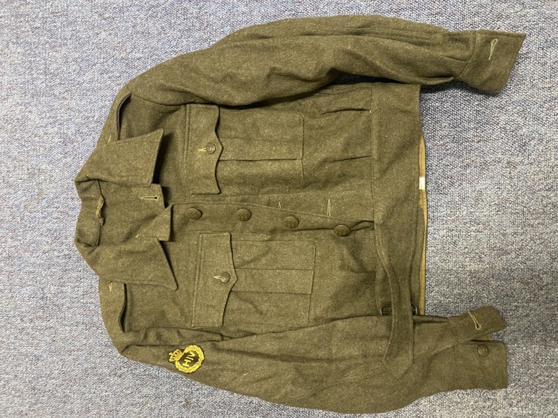 Original dansk M/1944 battledress jakke 