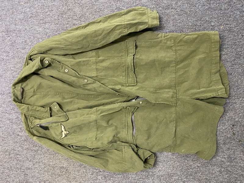 WW2 Fallschirmjäger knochensack/overgarment vanvittig god repro