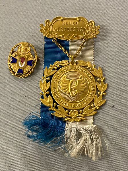 Originale Svenske medaljer mm.