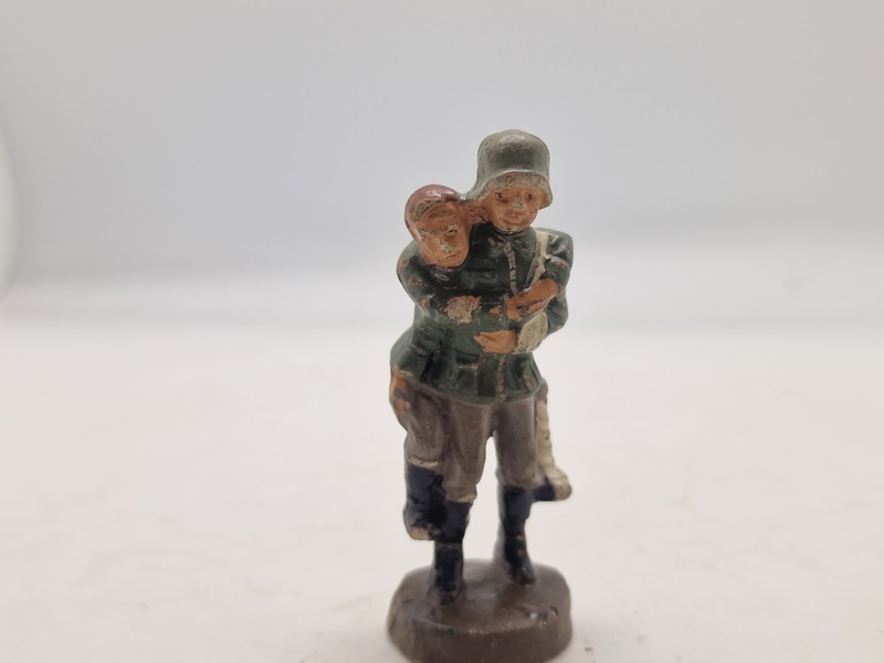 Original tysk linoliumsfigur - ww2