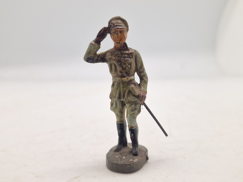 Original tysk linoliumsfigur General - ww2