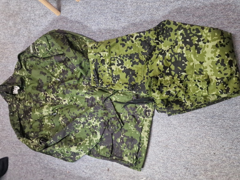 Original dansk uniform - M/84 sløring 