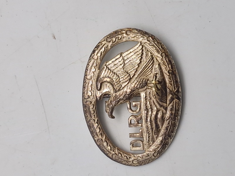 Stort Originalt tysk DRLG badge - ww2