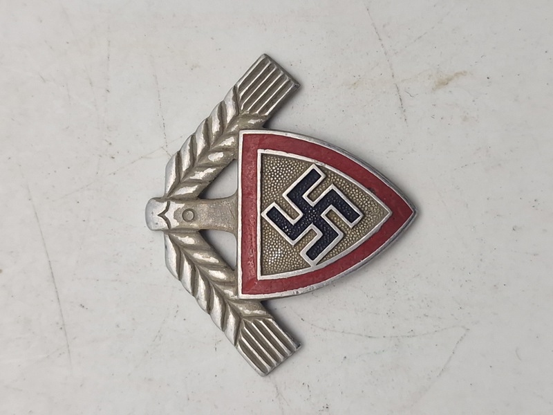 Originalt Tysk WW2 RAD cap badge 