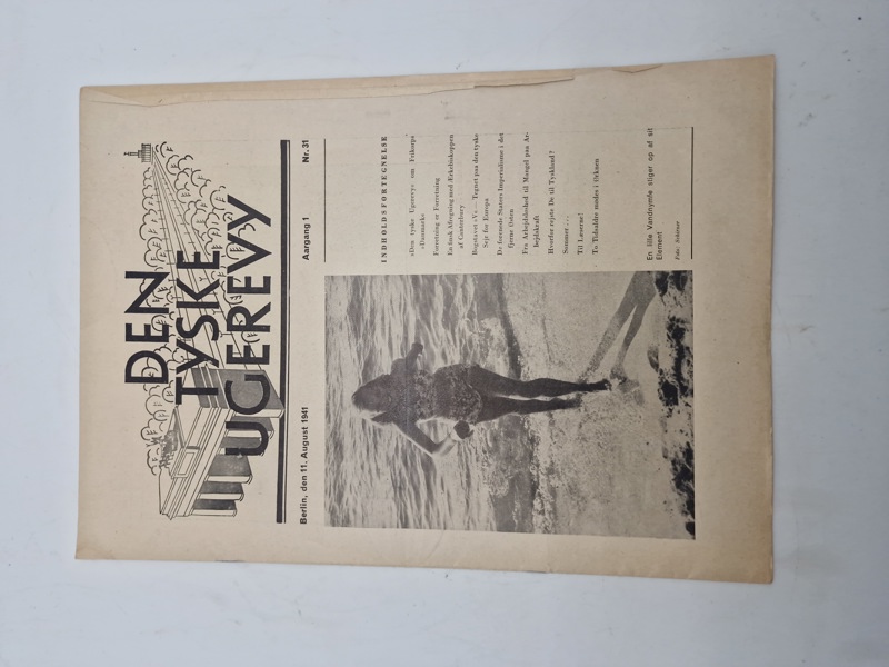 Original den Tyske ugerevy dansksproget propaganda WW2 