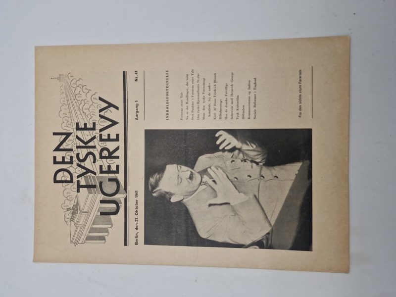 Original den Tyske ugerevy dansksproget propaganda WW2 