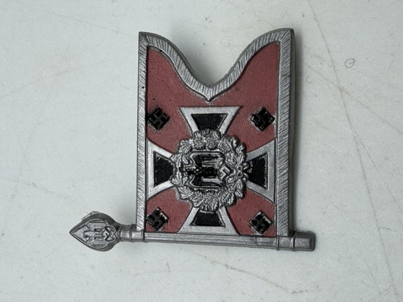 Original Tyske fane badge WW2 