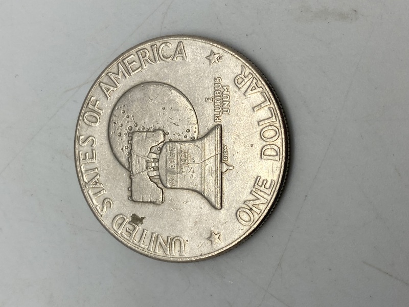 Original Eisenhower dollar - jubilæumsmønt 