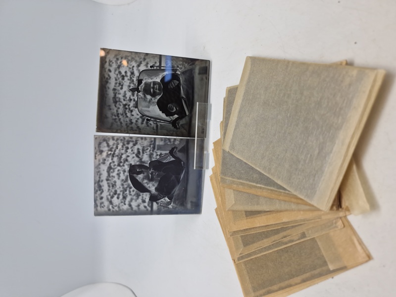 Samling originale glasnegativer fra 1910-1920
