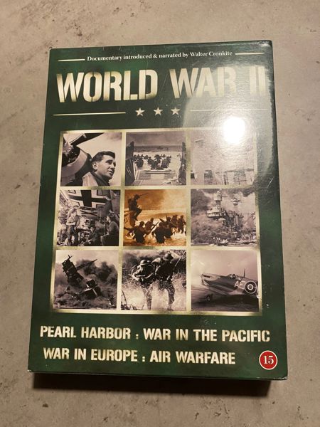 Uåbnet dvd boks - World War Two 