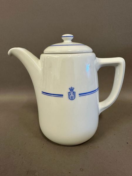 Original kaffekande fra civilforsvaret (kgl porcelæn) 