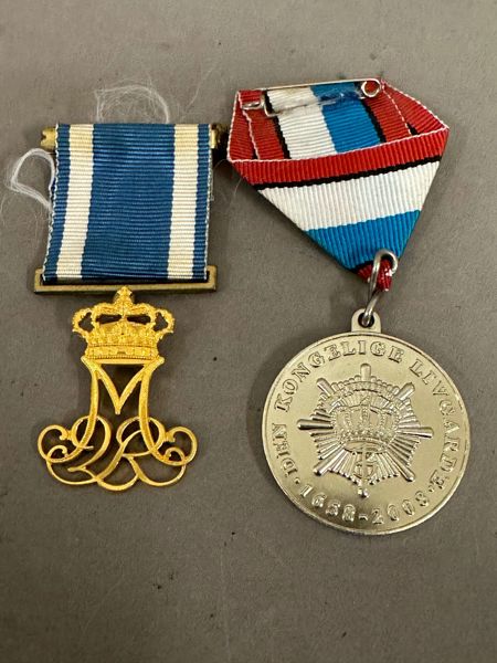 Lot Garder medaljer 