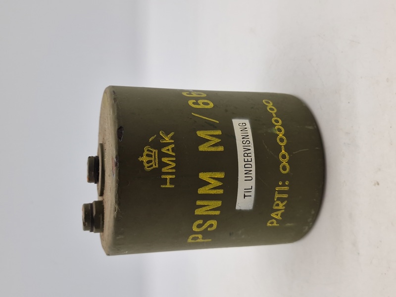 Original personelmine M/66 til undervisningsbrug