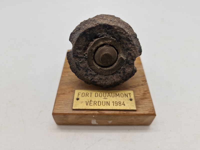 Original granatsplint fra Verdun (WW1) 