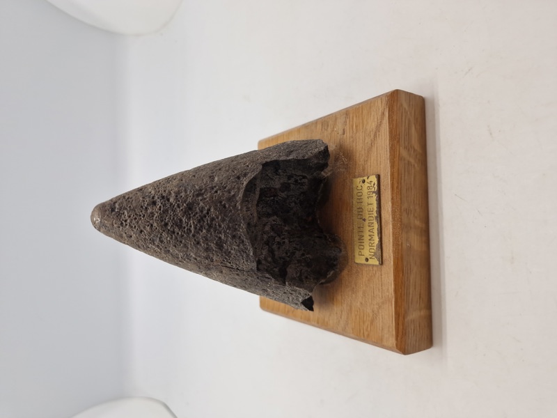 Original granatsplint fra Point Du Hoc i Normandiet (D-Day) 