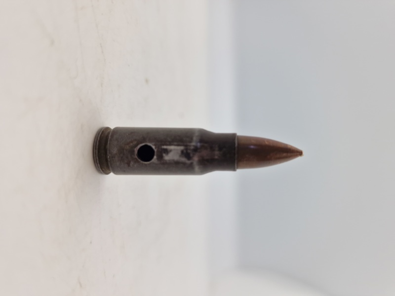  Original deaktiveret 7.92 × 33 mm patroner for tysk STG44 (Sturmgewehr)
