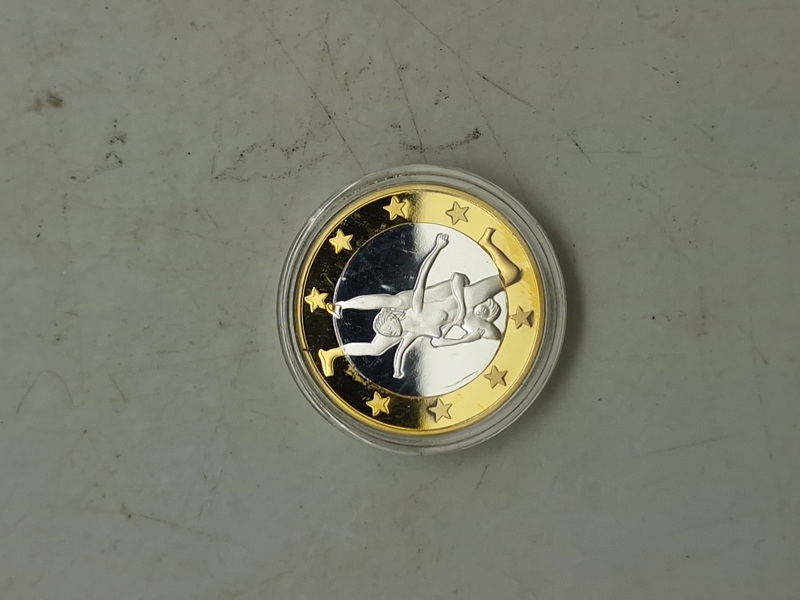 “Sex” euro mønt 
