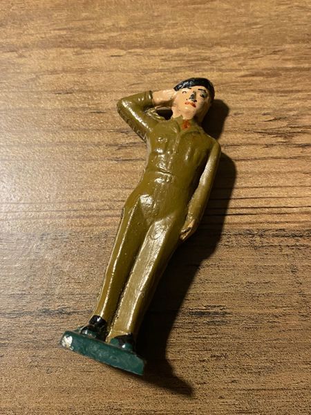 Original tin figur forstillende Montgomery - ww2