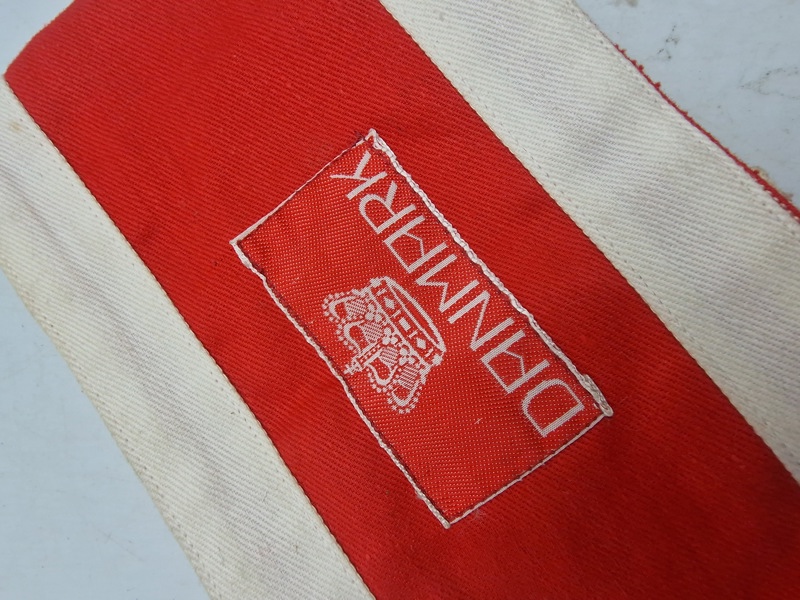 Originalt dansk brigade armbind, type 1 - sjældent