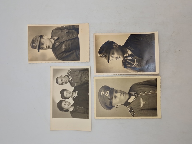 Originale tyske portræt fotos, lavet som postkort 