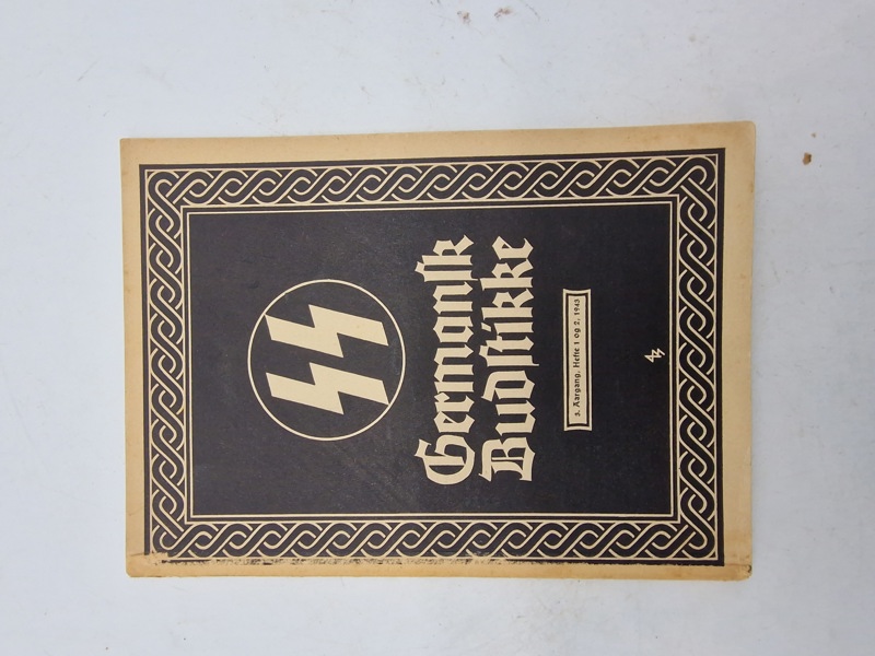 Originalt eks af Germanske Budstikke 1943
