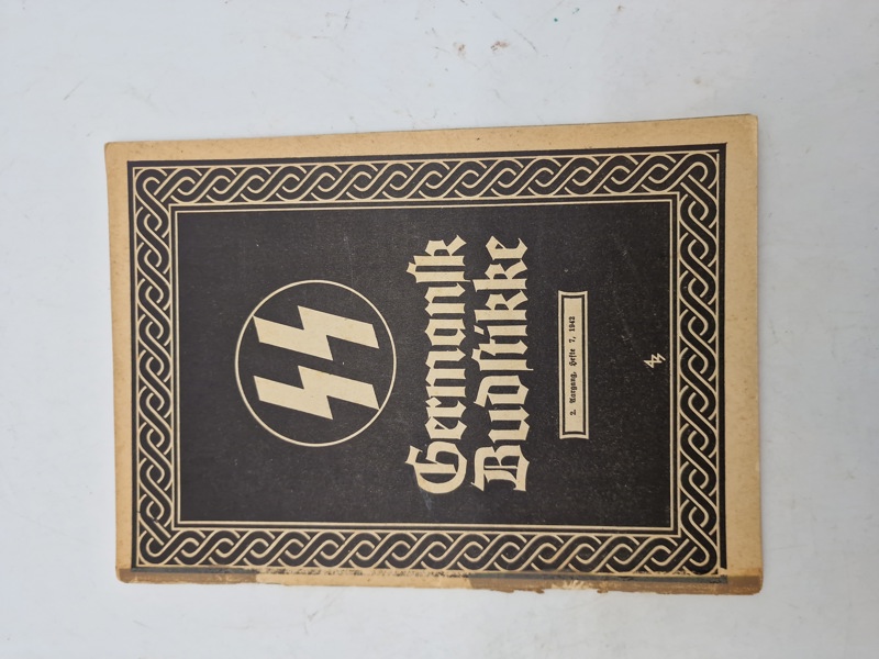 Originalt eks af Germanske budstikke 1942