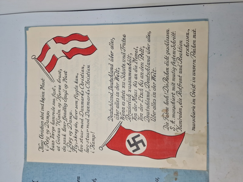 20 Stiftungsfest 19 feb. Festzeitung - 1919 - 1939 Danmark