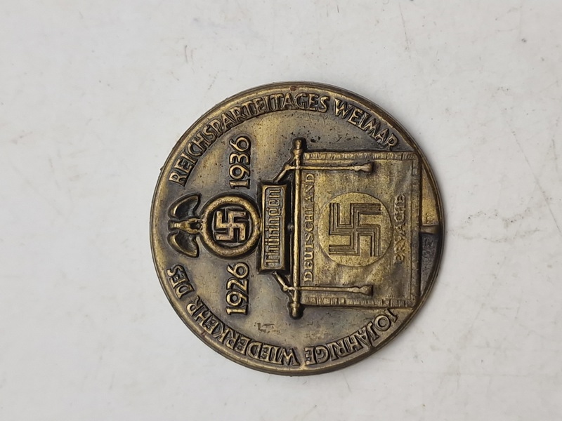 Sjældent originalt tysk dagsmærke 1926-36