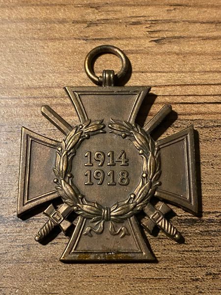 Originalt Ehrenkreuz für Frontkämpfer - ww1/ww2