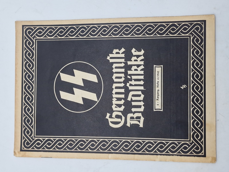 Originalt eks af Germanske budstikke 1942