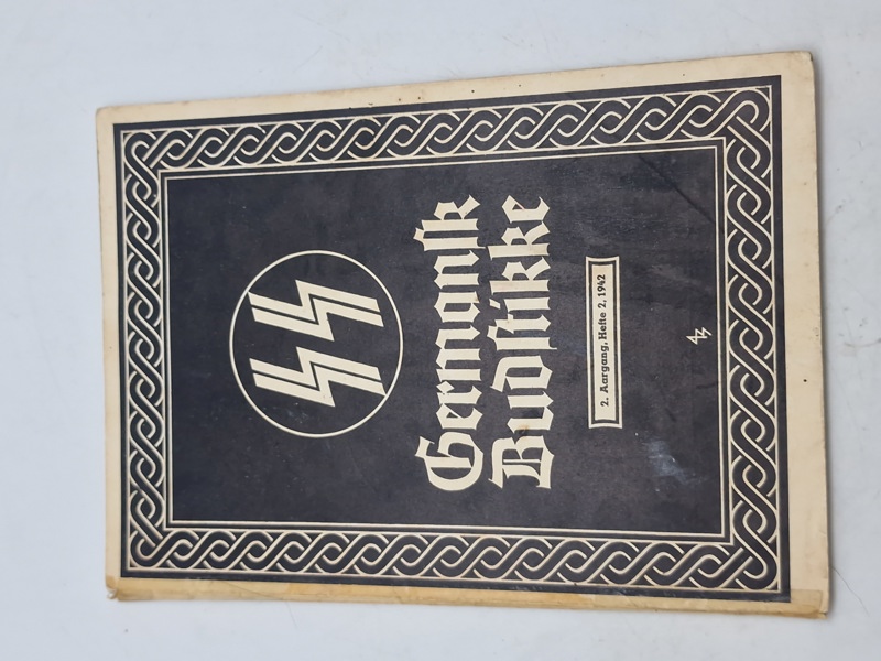 Originalt eks af Germanske budstikke 1942