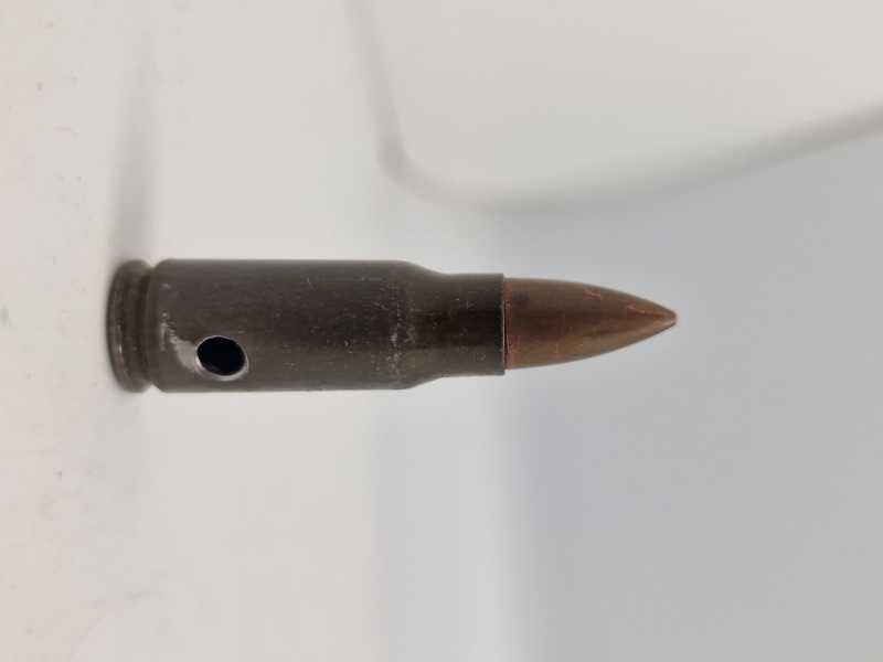 Original 7.92 × 33 mm patron for det tyske STG44