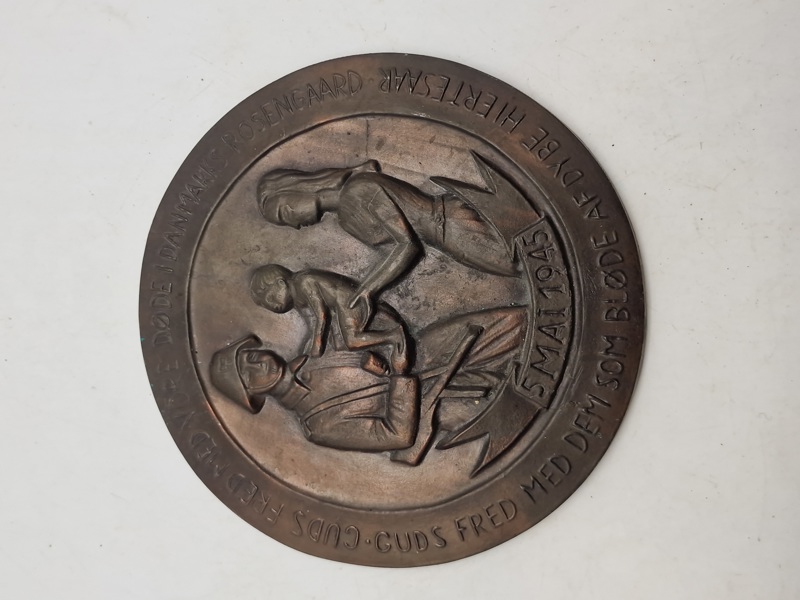 Original plakette for befrielsesdagene