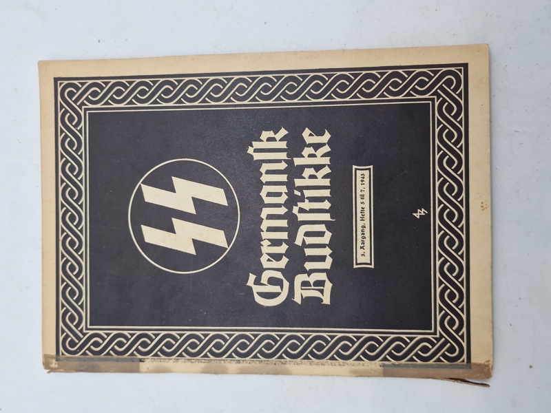Originalt eks af Germanske Budstikke 1943