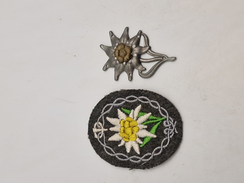 Originalt tysk Edelweis Lot - ww2