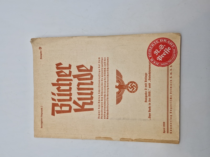 Original tysk ww2 bog