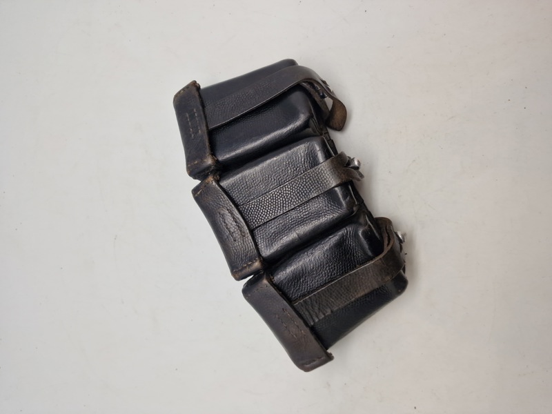Original tysk tredelt ammunitionstaske - ww2