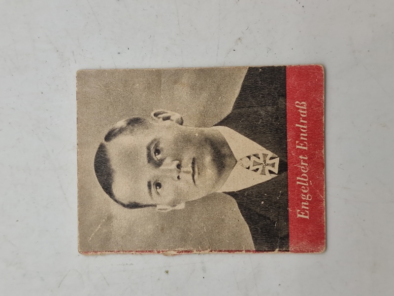 Original tysk mini bog med motiv af en ritterkreuzträger