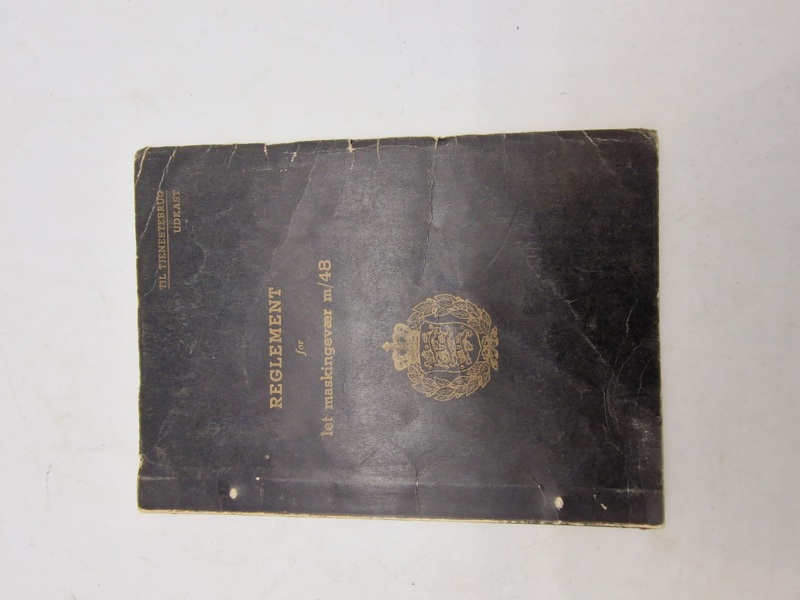 Reglement for let maskingevær m/48