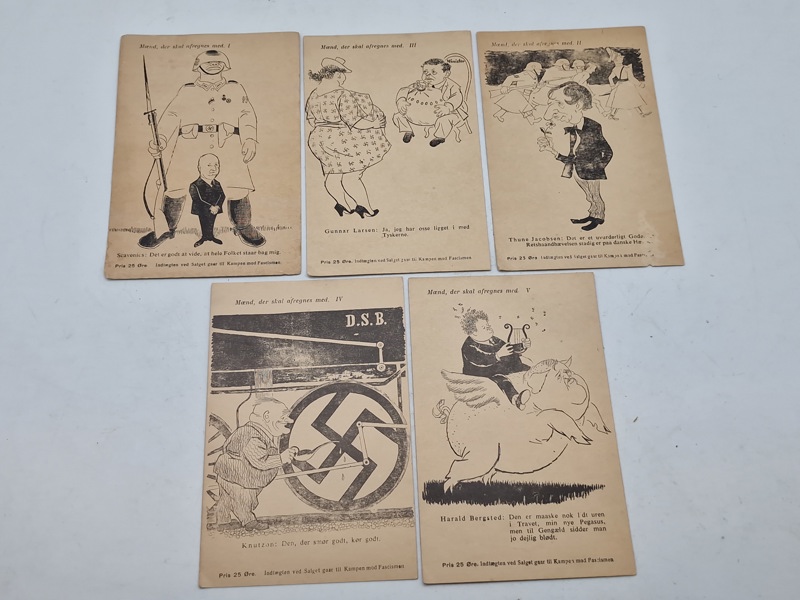 Lot originale illegale kort