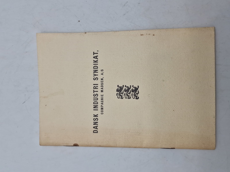 Sjælden original DISA hæfte fra 1943