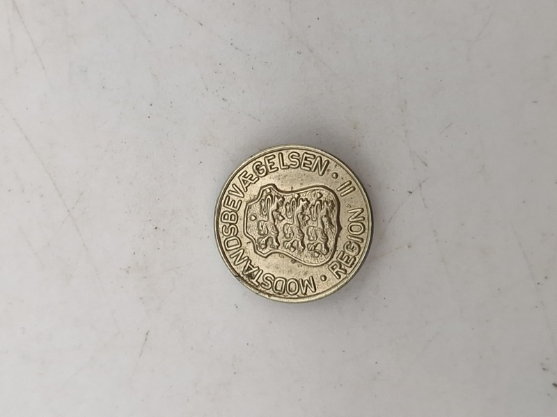 Original revérnål fra modstandsbevægelsens region 2